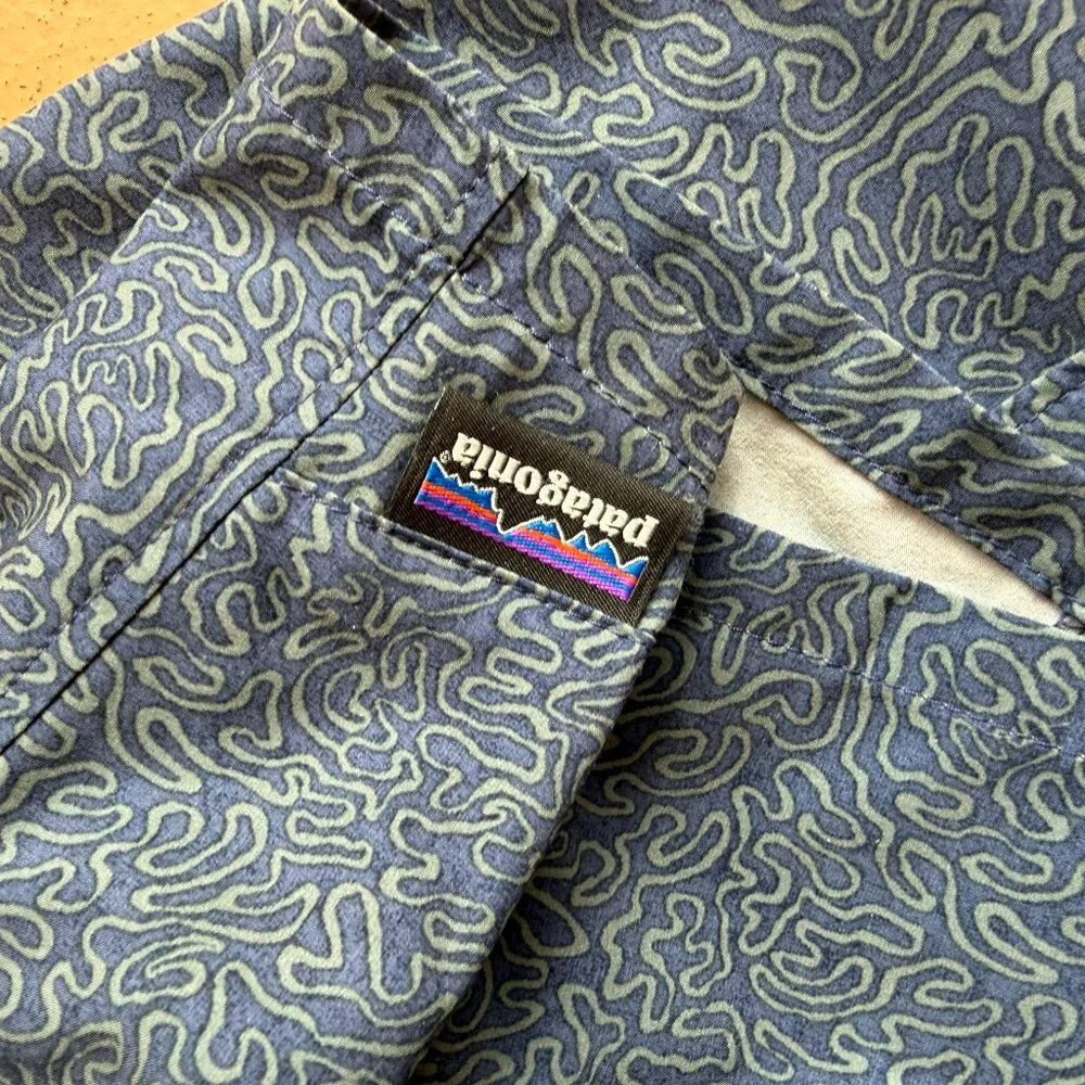 $47 Women's Tyrolean Bike Shorts 9½" Journeys: Sound Blue Size 6 - Picture 4 of 6
